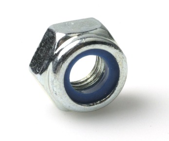 6 kantet Låsemtr nylonring D985-[8]-EL M8