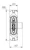 purus Golvbrunn purus line 700mm dn75 sida