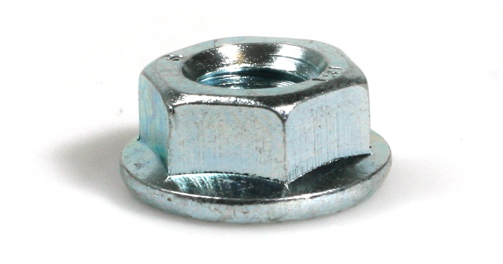 D6923-A4-Voks M8 6kt Fl.mutter m/riller