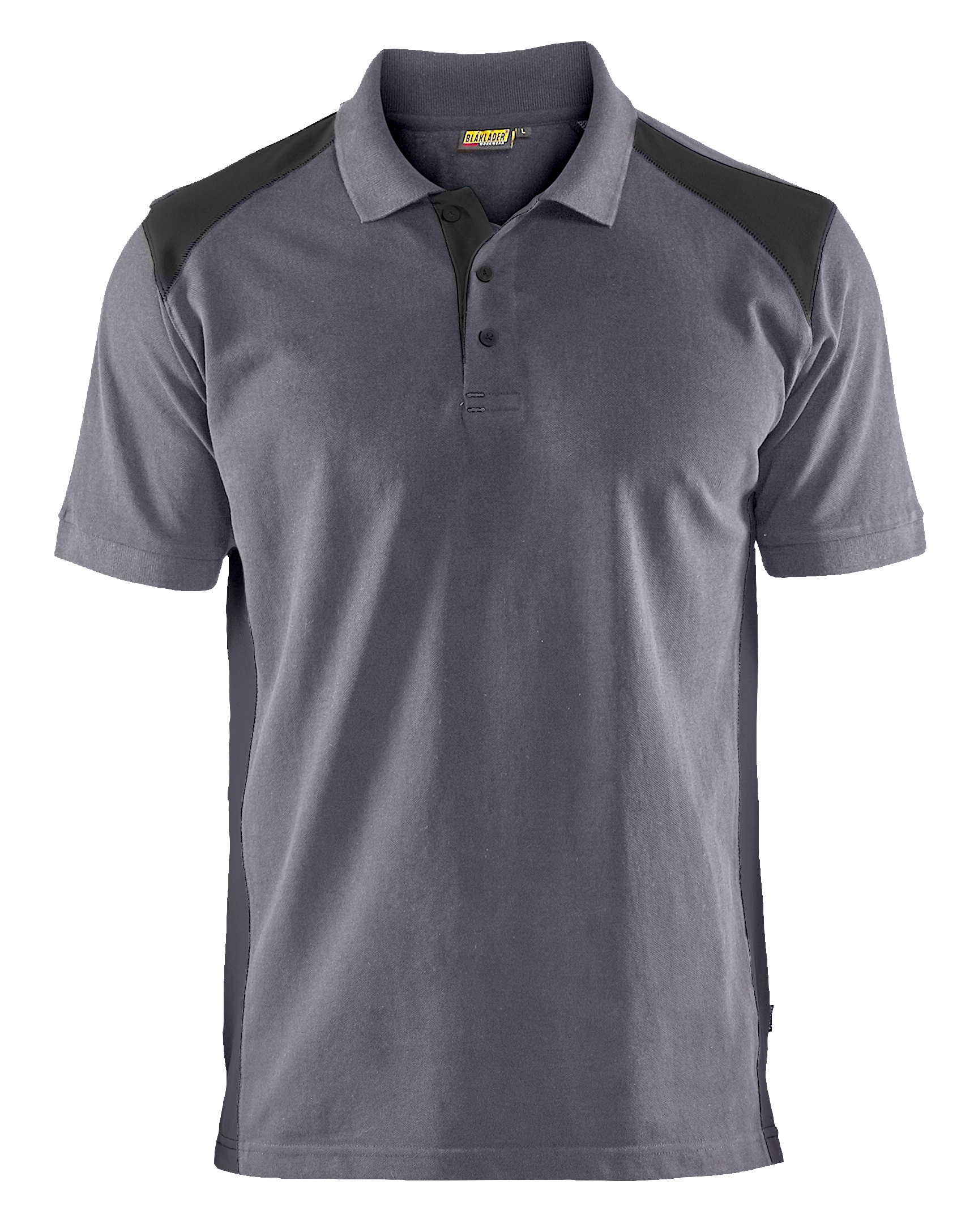 blåkläder Polo shirt blåkläder size s mid grey/black