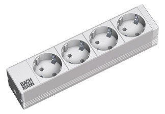 bachmann Extention socket-outlet 10 pdu 1u 4 x s-o 16a 230v