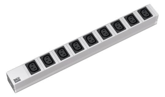 bachmann Extention socket-outlet 19 1u 9 x c13