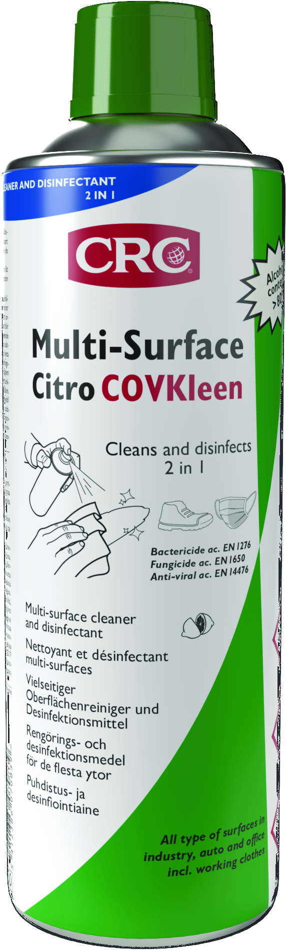 MULTI-SURFACE CRC CITRO COVKLEEN 500ML