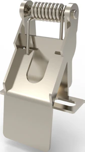 unilamp Square bl festeklips 4pcs.
