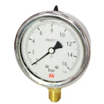 PRESSURE GAUGE MA63 GLYSERINE Ø63 0-16BAR A1/4 117 TL1,6