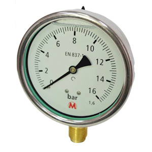 onninen Painemittari ma100 vaimennus ø100 0-16bar a1/2 117 tl1,6