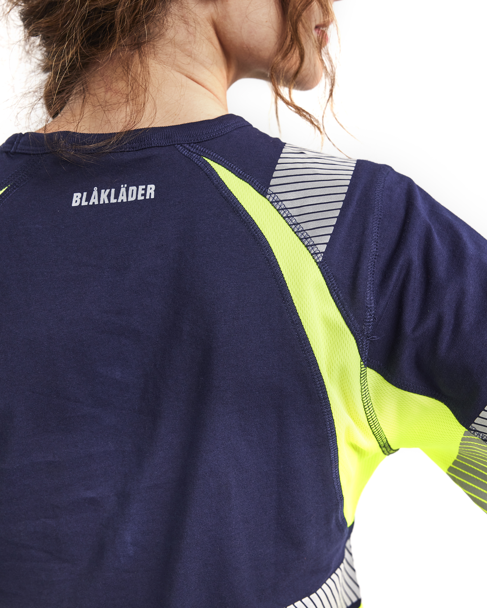 blåkläder T-paita blåkläder w highvis 341010308833 koko m