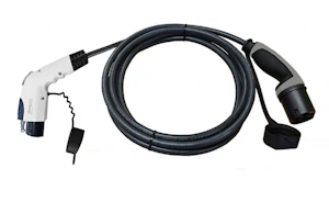 ratio electric Charging cable home box t2-t1 1x16a 8m black