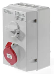 SOCKET-OUTLET ENCLOSURE UB 416-6 SEINÄPRKOTELO LUKIT