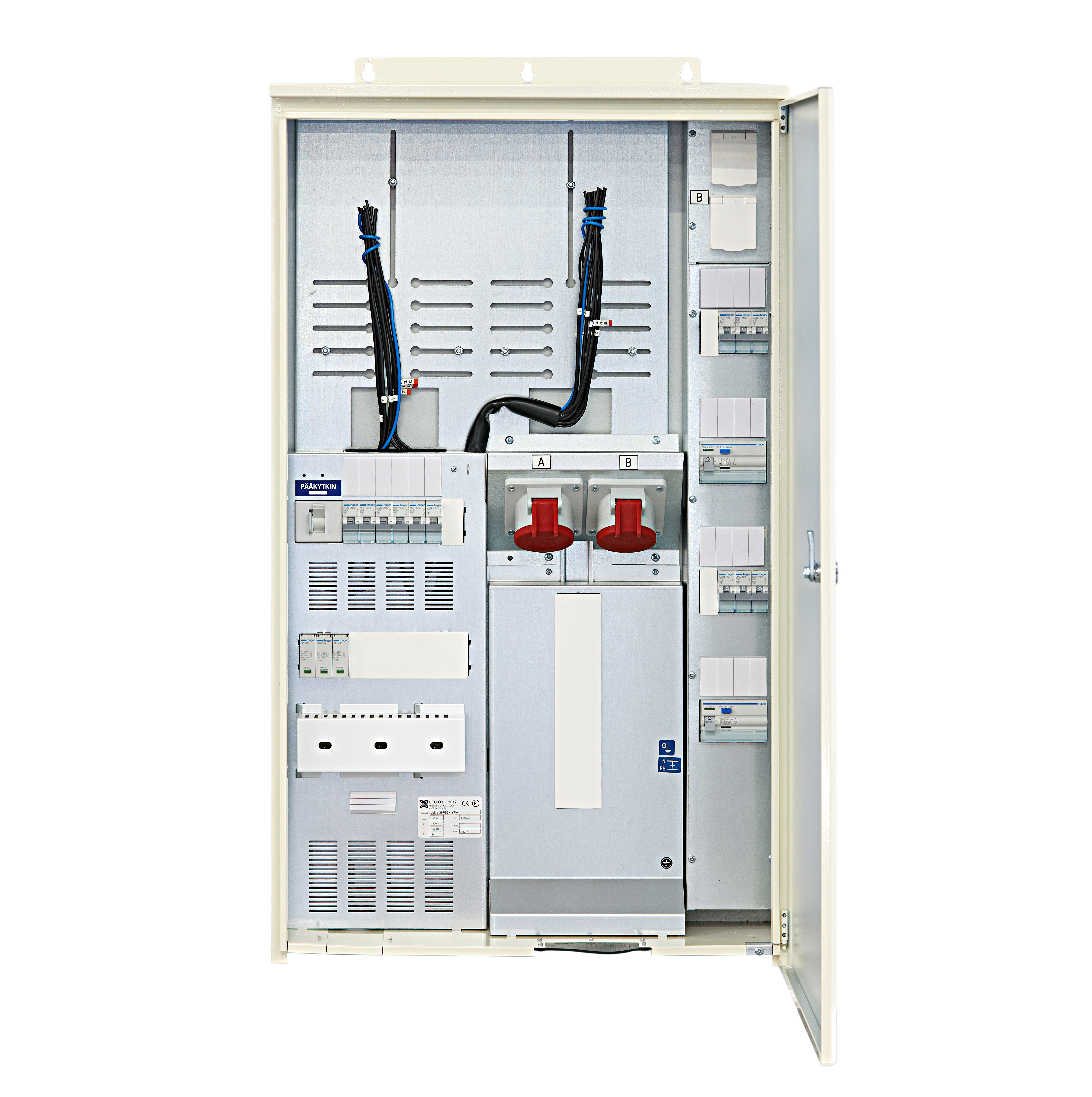 utu Parhuscentral 38p63+pr-y 2t 50a ip34