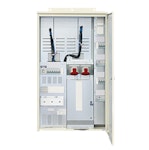 METER PANEL/TWO-FAMILY 38P63+PR-Y 2T 50A IP34