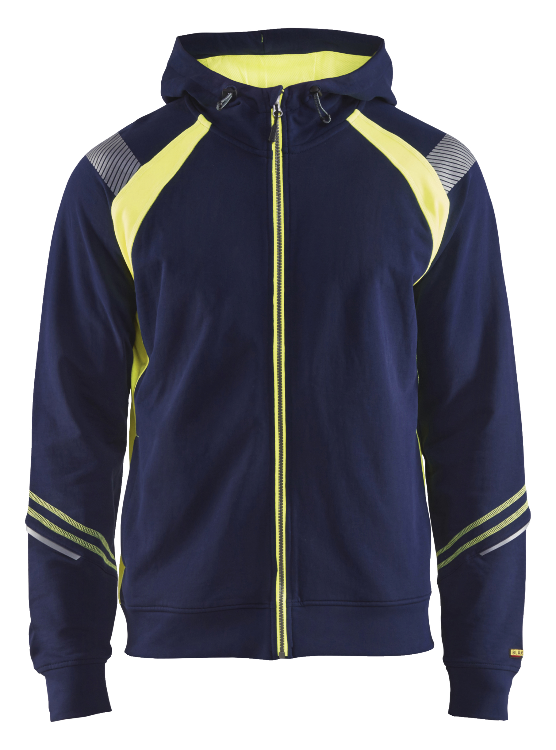 blåkläder Luvtröja blåkäder storlek 4xl blå/gul