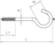 obo bettermann Takkrok 120mm fzb 100st