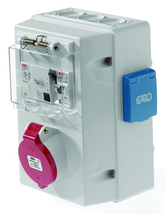 SOCKET-OUTLET ENCLOSURE URBSS 416-6SEINÄPRASIAKOTELO