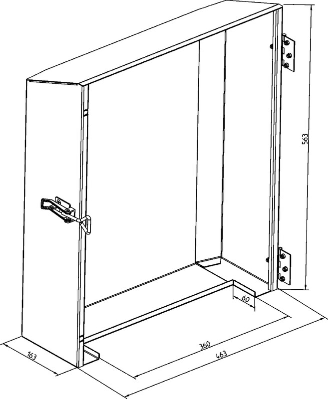 UTTAGSCENTRAL GARO G-BOX DÖRR TILL G-BOXSKÅP