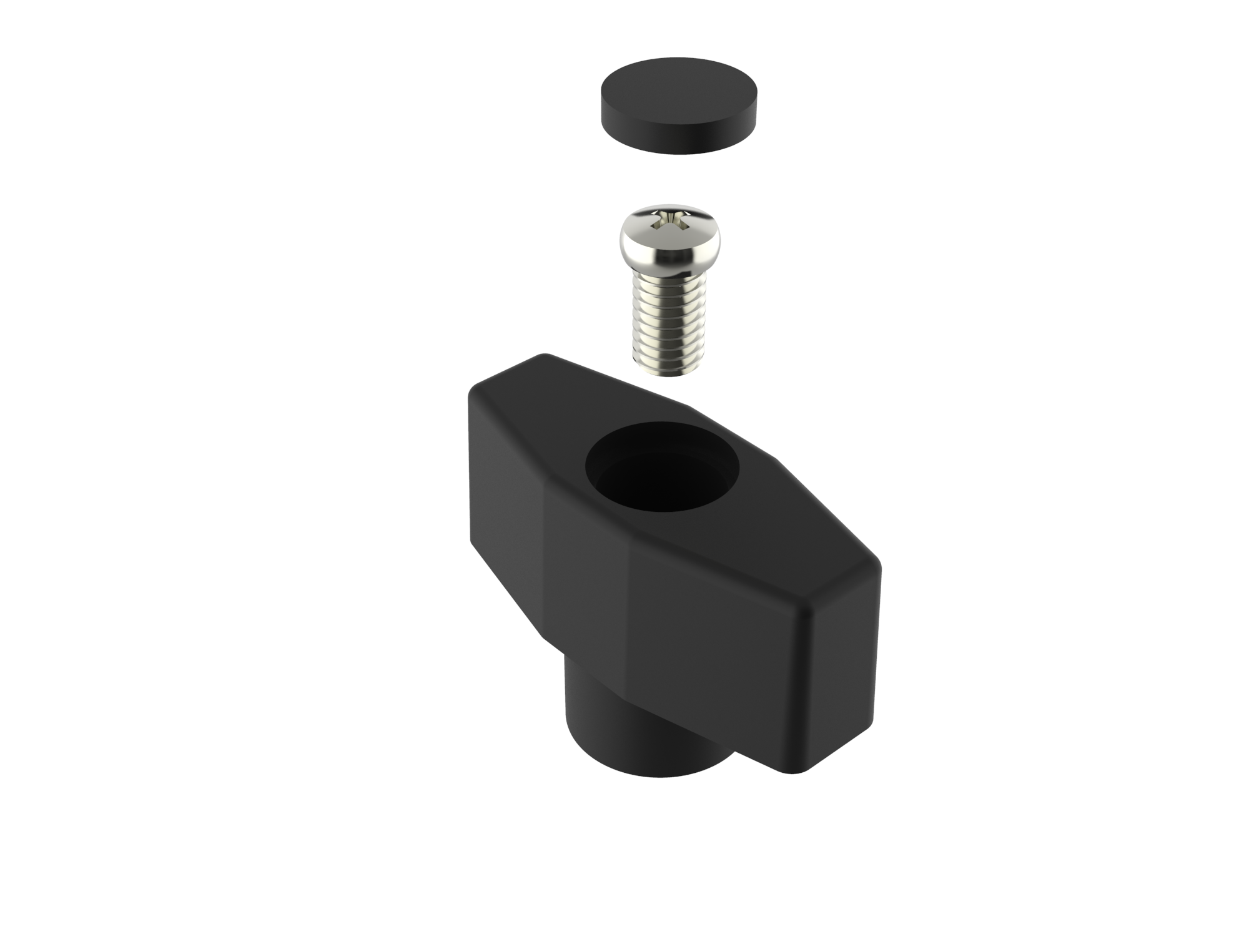 NYCKEL MECHA CABINET KEY K10 BLACK