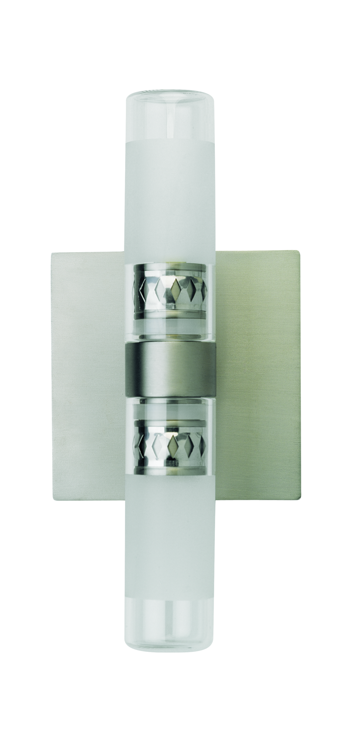 linolite-sylvania Fixture lido twin wall silver 40w g9