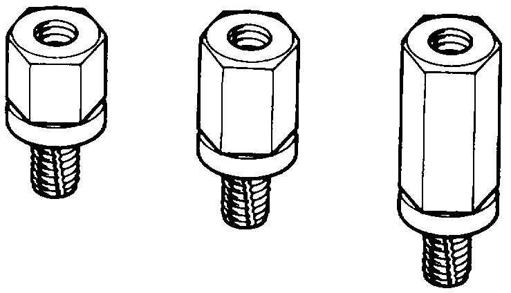 fibox Korotuskappale fibox ts h30 set 4 kpl m4/30mm