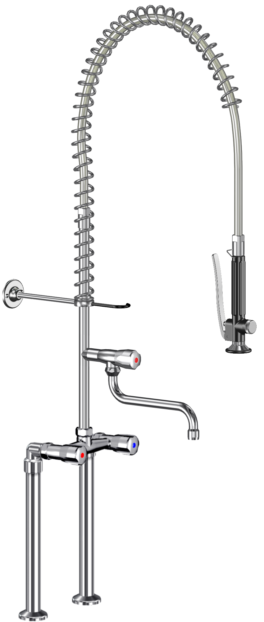 xylem Esihuuhtelusuihku xylem 6636/a pöytä 2-ote ec