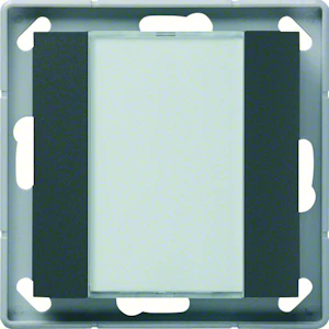 hager Radio tryckknapp knx wyt327f 2-kan anth.