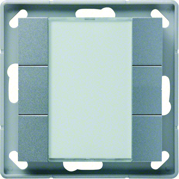 hager Radio tryckknapp knx wyt366f 6-kan silver