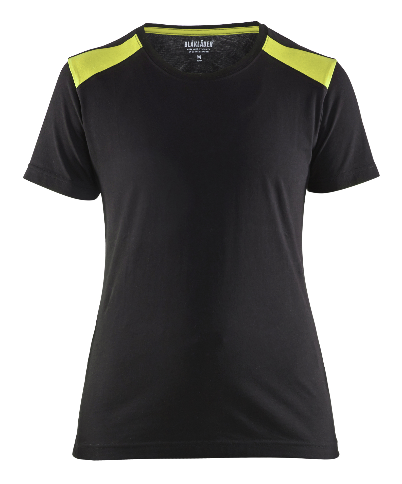 blåkläder T-shirt blåkläder size m black/yellow