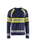 T-paita Blåkläder Koko 4XL Sininen/keltainen