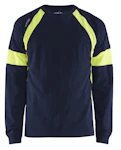 T-SHIRT BLÅKLÄDER SIZE L NAVY BLUE/YELLOW