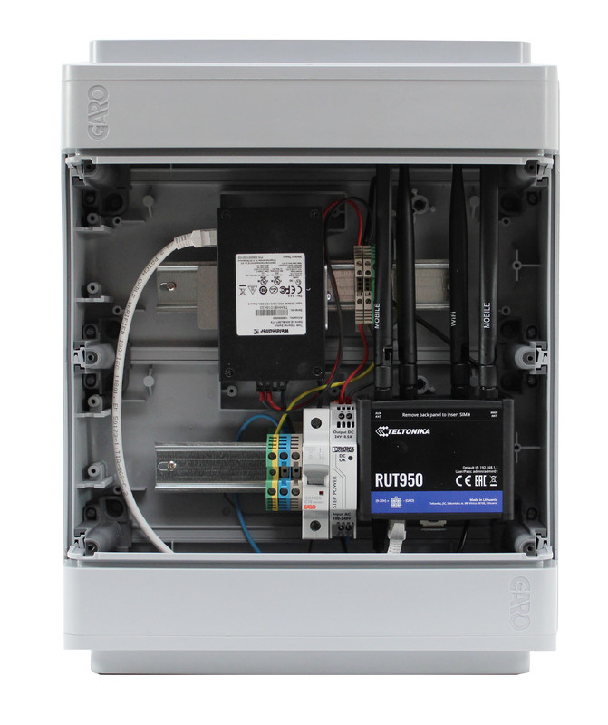 RECHARGING STATION ACCESSORY COMMUNICATION BOX R+SW 9PORT