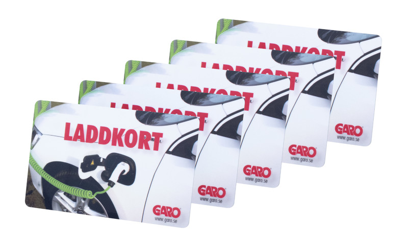 garo Asennustarvike garo glb rfid latauskortti 5 kpl/pss