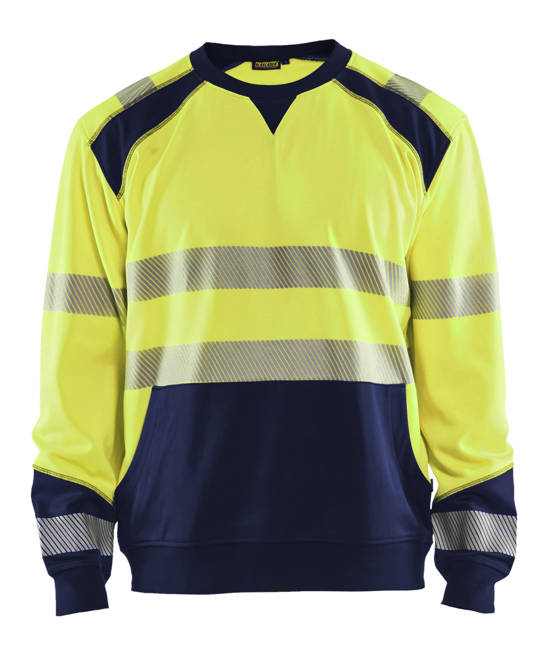 blåkläder Sweatshirt blåkläder size xl yellow/navy blue