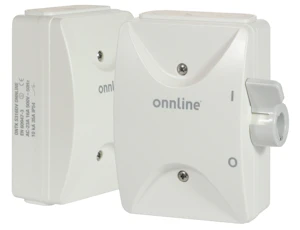 onnline Safety switch onnline ontk s316dv 7,5kw, ip54, white