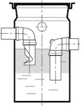 FLOOR TRAP OIL SEPARATOR B/02