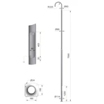 Buet Mast 7M Ø60E-R225,Pl160 Lakk