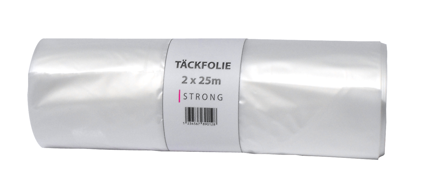 npa plast Täckfolie mini 35my 2,0mx25m/rl ldpe