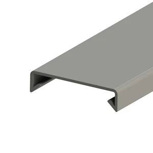 klemsan Johdotuskouru kansi klemsan kkk 40 40x2000 pvc harmaa