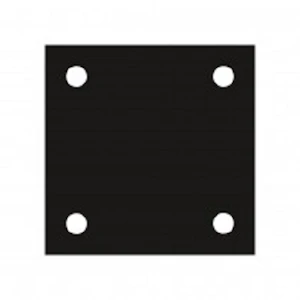 stansefabrikken products Iso. plate fundament 200cc