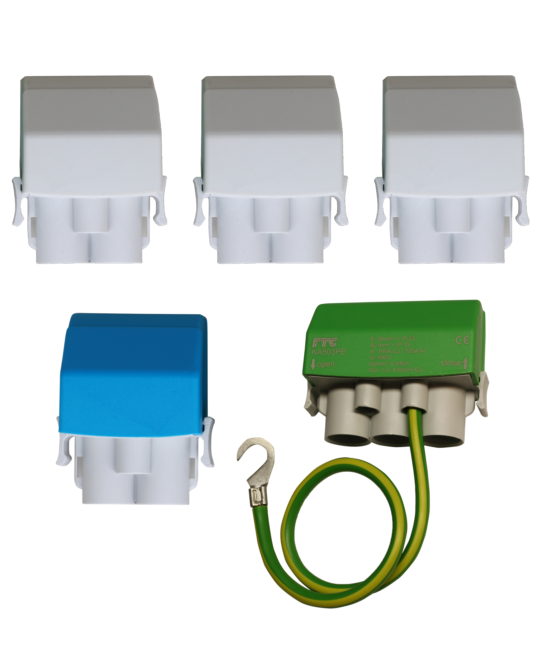 KIT veilys dbl.IP33 KA352 400V