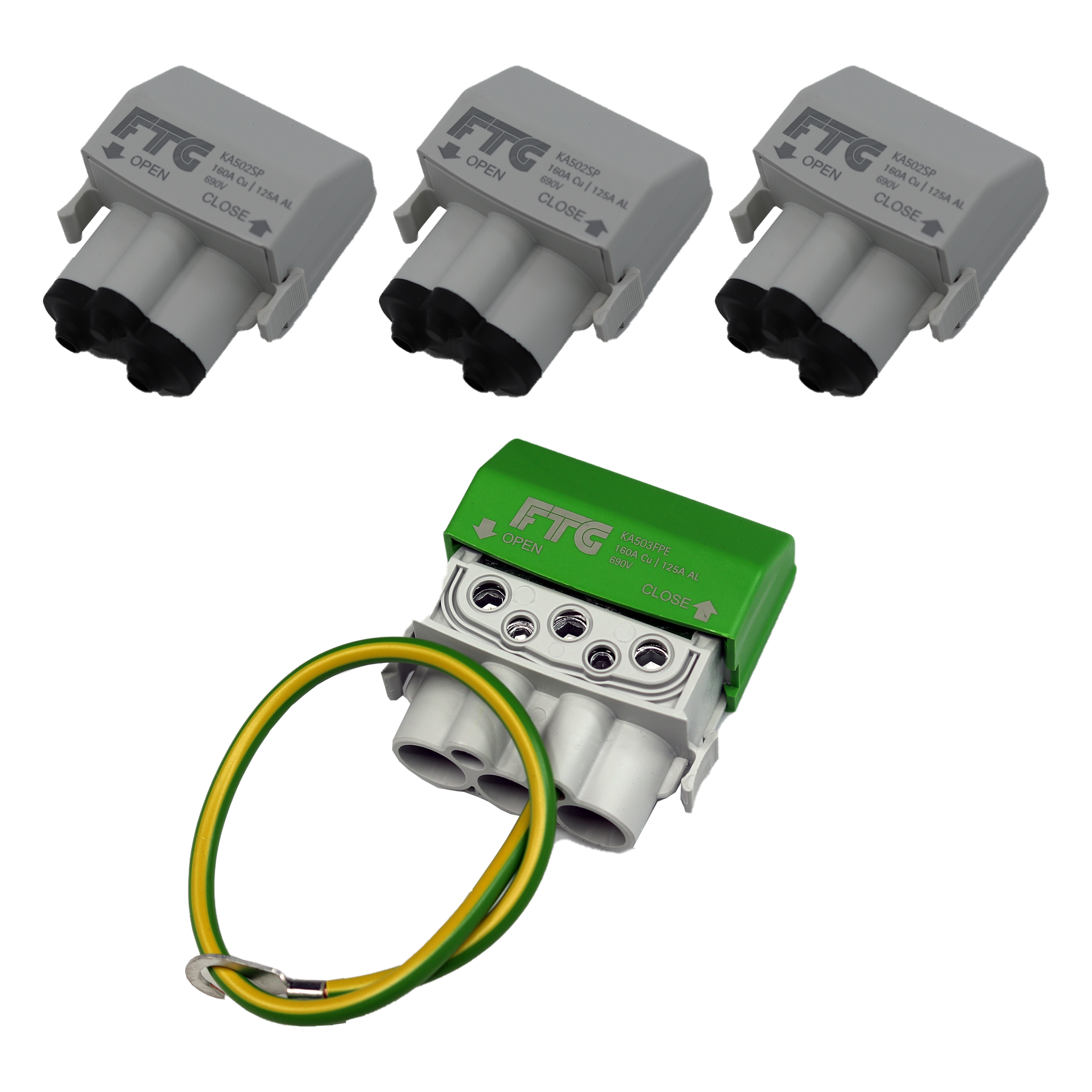 KA502 230V KIT veilys dobbel IP44