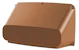 vilpe Wall element vilpe io intake 200/250 brick red