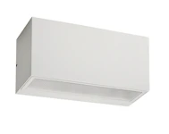 ASKER 1514 hvit vegglampe / utelampe
