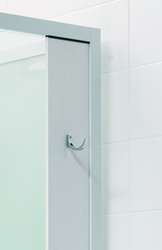 ido Shower tray front panel ido 0700370 showerama silver 80x90