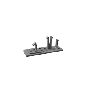 purus Liimalevy purus clip 1-os harmaa