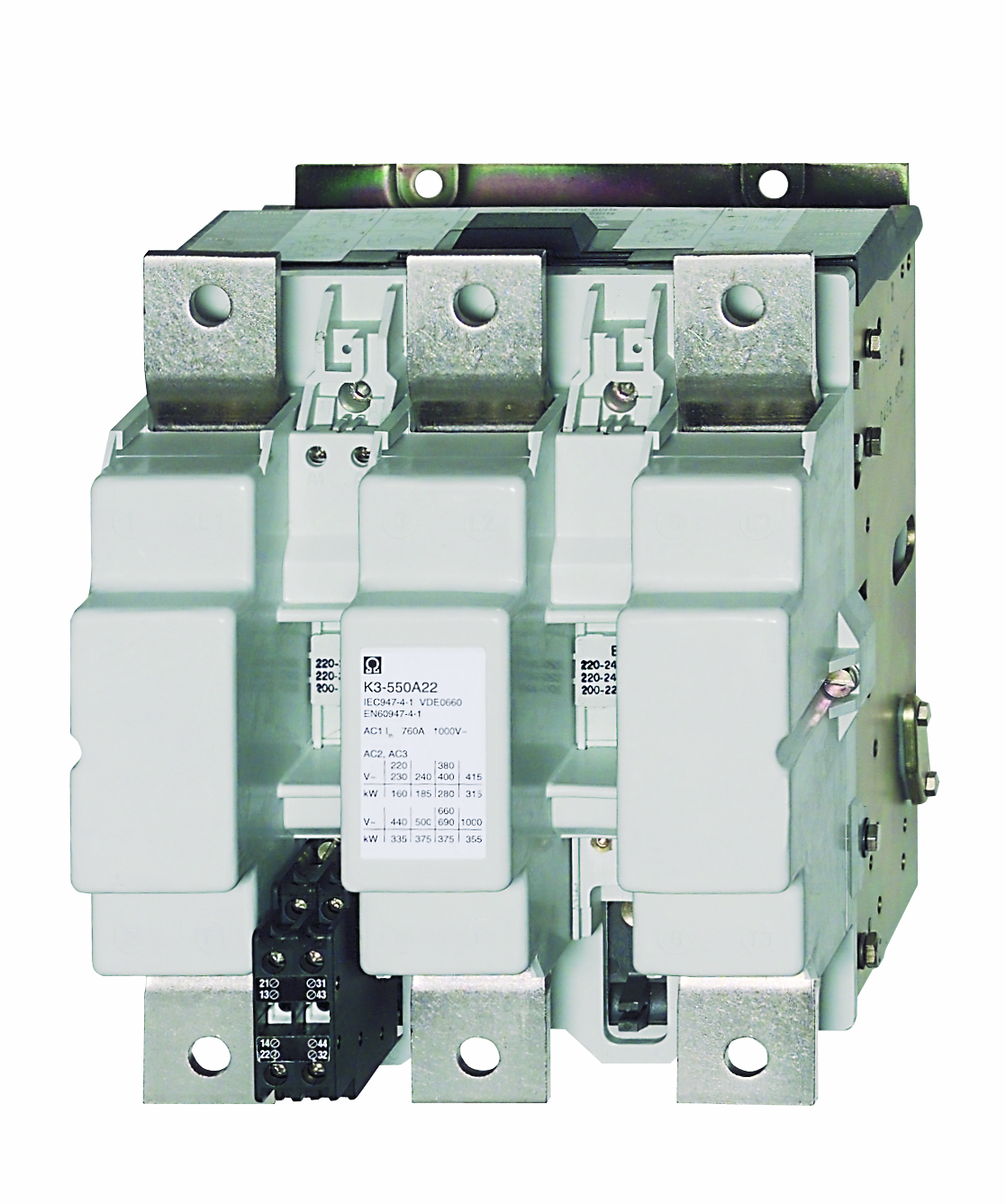 benedict Kontaktori b-j k3-450a22 250kw 3s 2s+2a 230v