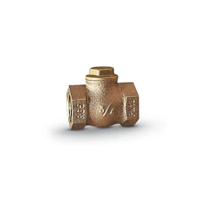 onninen Horizontal check valve 1/2 rubber gasket bronze