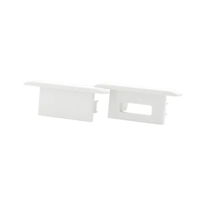 sg armaturen Stripline endedeksel kit innfelt hvit
