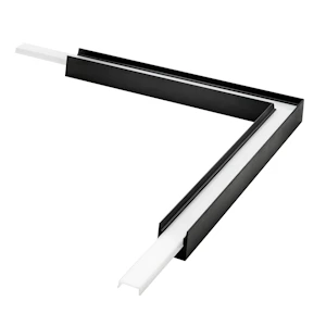 sg armaturen Stripline profil utenp.soft hjørne sort