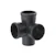 pro Db nurkkahaarayhde silent-pro 90x90x90x87,5 pp-mx