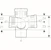 pro Db kaksoishaarayhde silentpro 90x75x90x87,5 pp-mx oikea
