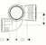 pro Db kaksoishaarayhde silentpro 90x75x90x87,5 pp-mx oikea